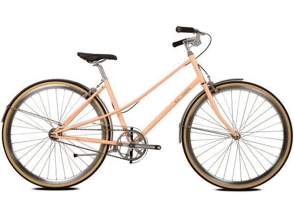 BLB Cleo Single Speed Ladies Bike Peach