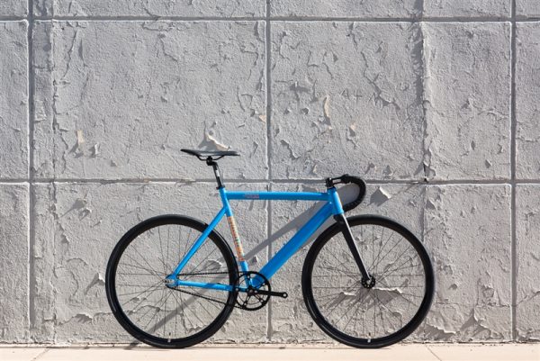 State Bicycle Co Black Label v2 Fixed Gear Bike - Typhoon Blue-6573