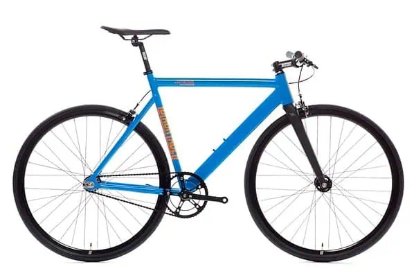 State Bicycle Co Black Label v2 Fixed Gear Bike - Typhoon Blue-6566