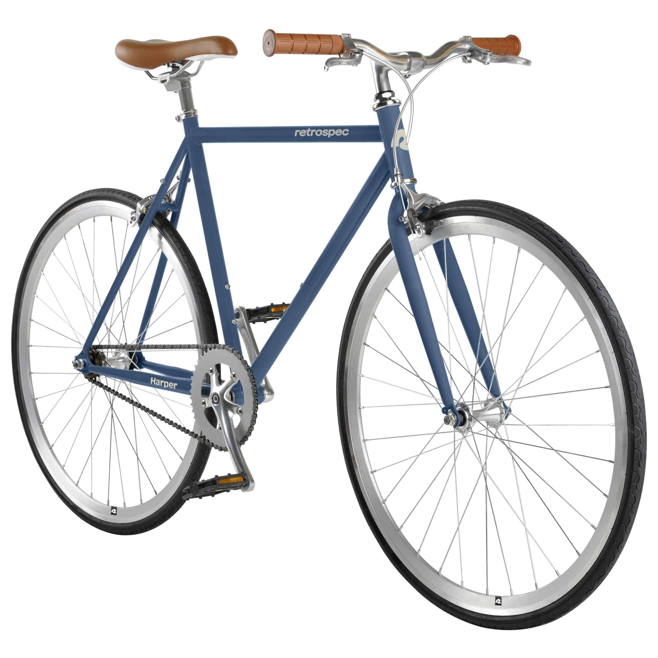 Retrospec Harper Fixie & Singlespeed Bike - Navy