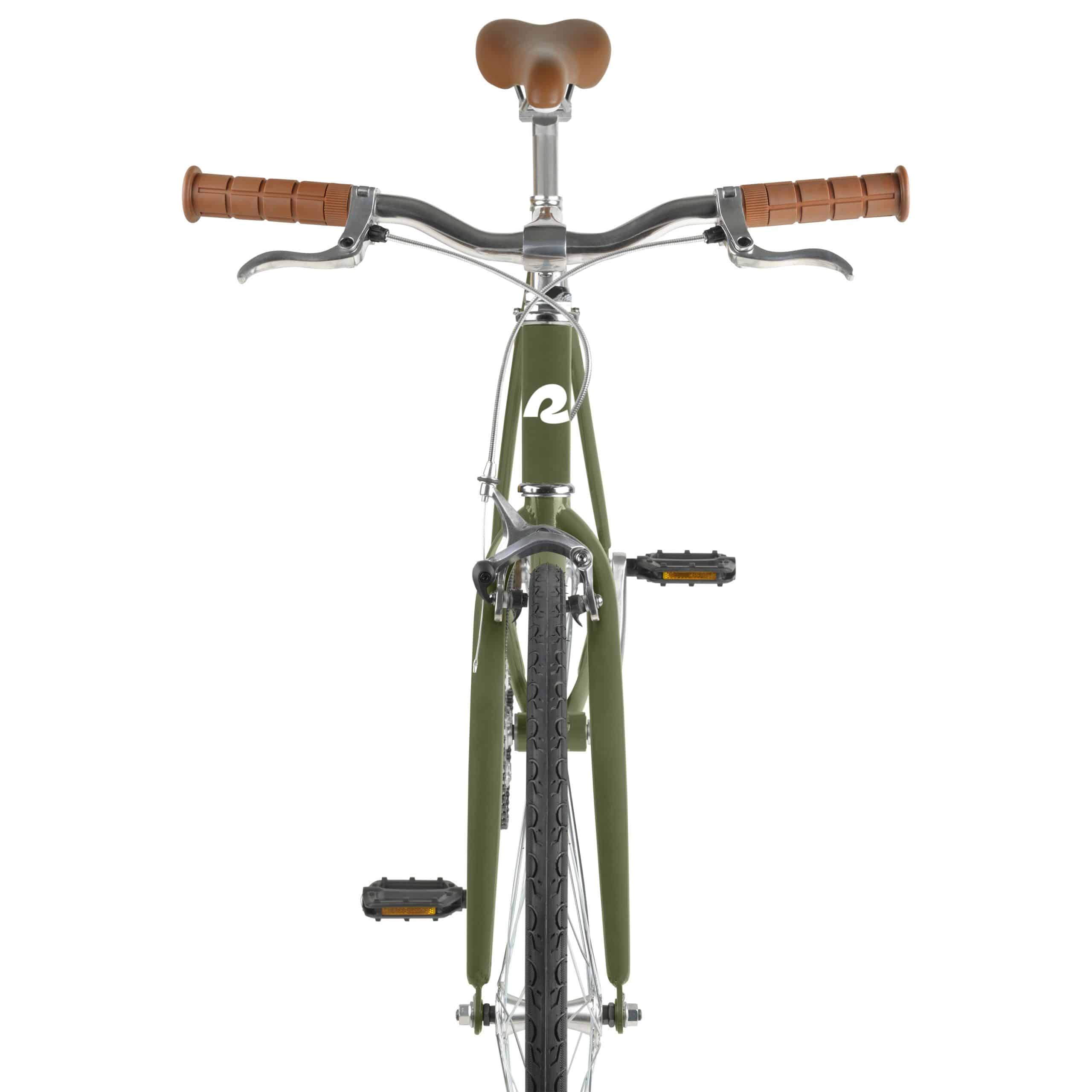 Retrospec Harper Fixie & Singlespeed Bike - Olive